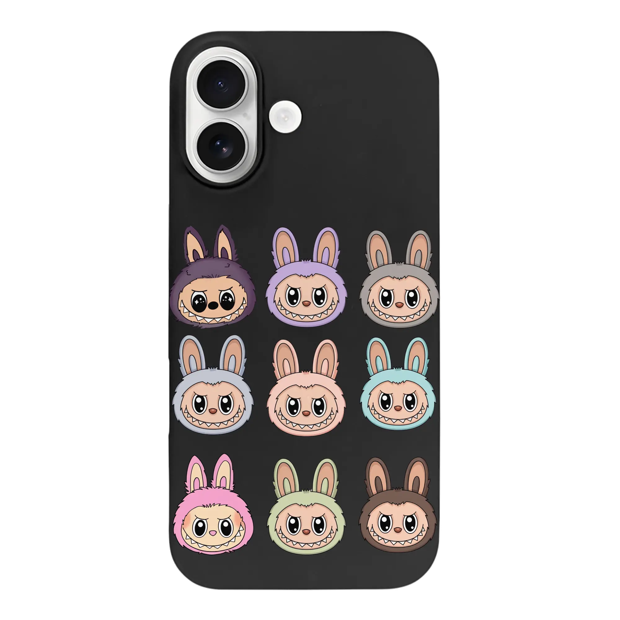 ラブブ グッズ ラブブ - iPhone 17 シリーズ シリコンケース 薄型 耐衝撃 指紋防止 ソフトタッチカバー 精密フィット 傷防止 保護ケース iPhone 17/17 Air/17 Pro/17 Pro Max 対応